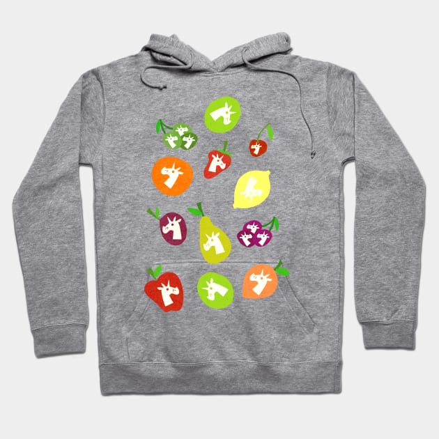 Fruity Unicorns Hoodie by Thatssounicorny